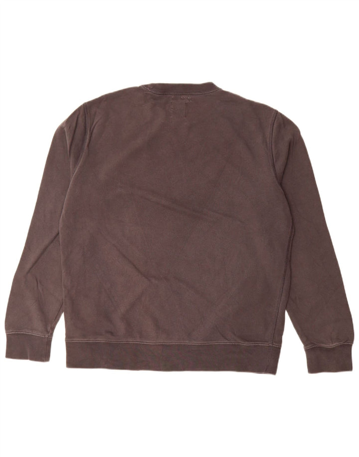 Ανδρικό φούτερ Marks & Spencer Jumper μεγάλο γκρι βαμβακερό