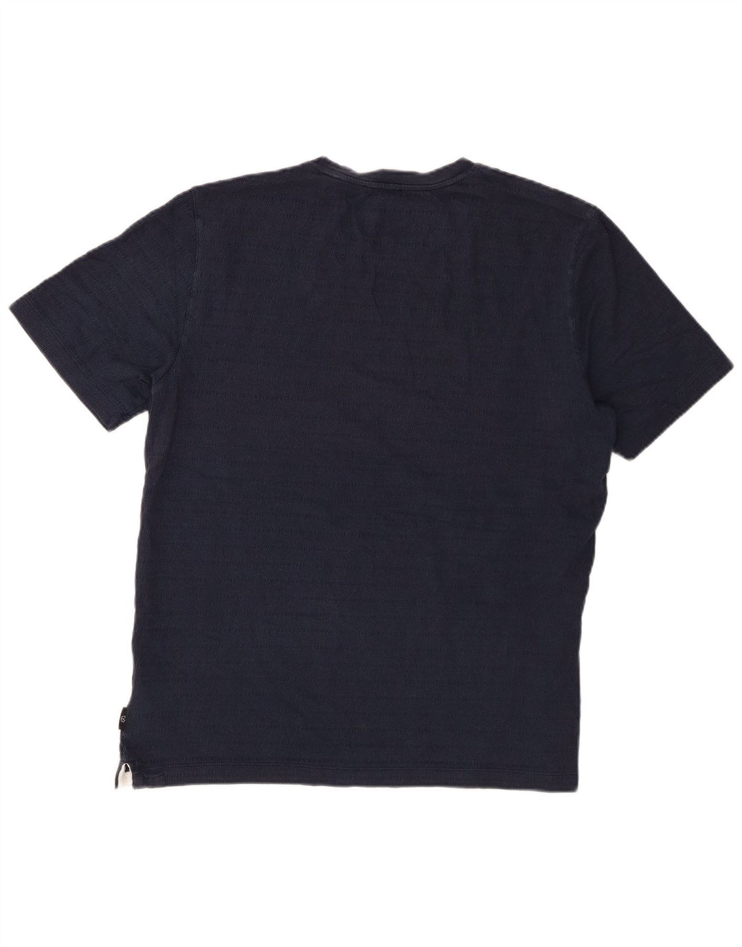 Ανδρικό T-Shirt Ted Baker Top Size 4 Large Navy Blue από βαμβάκι