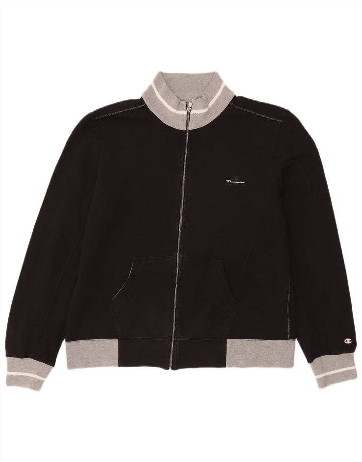 Champion Womens Heritage Classics αθλητική φόρμα Top Jacket UK 20 2XL Μαύρο