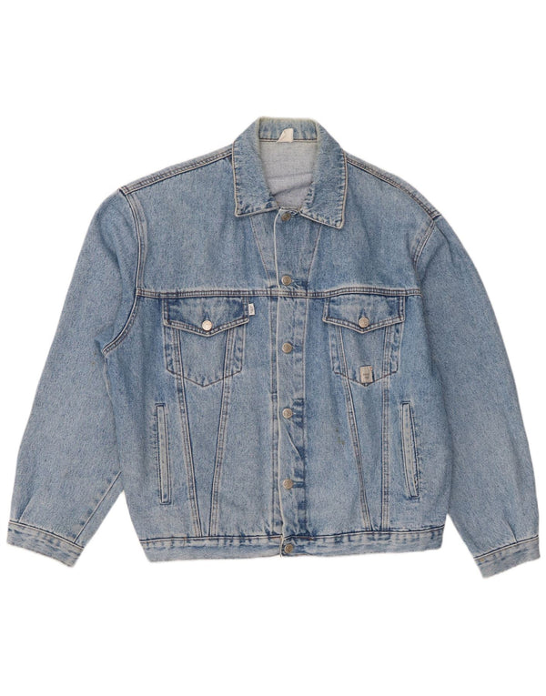 Vintage Ανδρικό Τζιν Μπουφάν UK 42 XL Μπλε