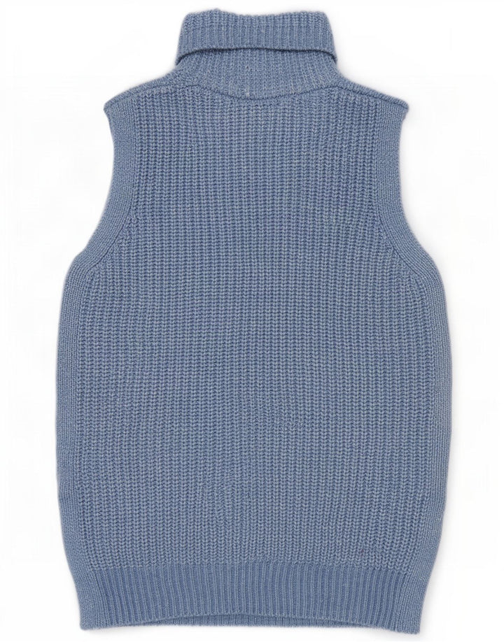 Marks & Spencer Γυναικείο γιλέκο Tank Top UK 14 Medium Blue Polyester