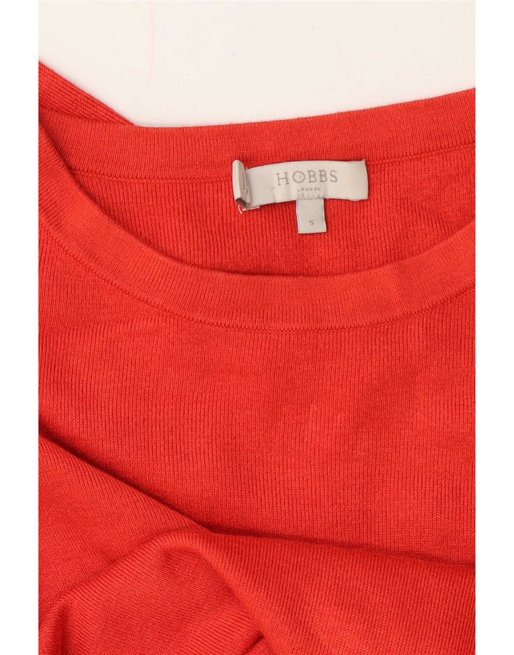 Hobbs Γυναικείο τοπ μακρυμάνικο UK 10 Small Orange