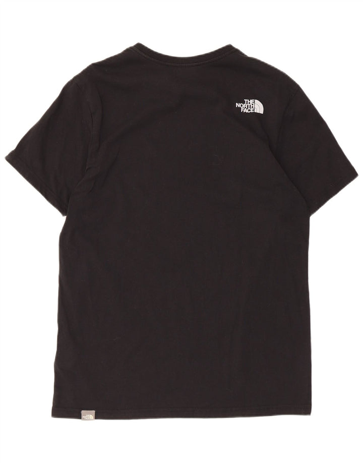Ανδρικό T-Shirt North Face Top Μεσαίο μαύρο βαμβακερό