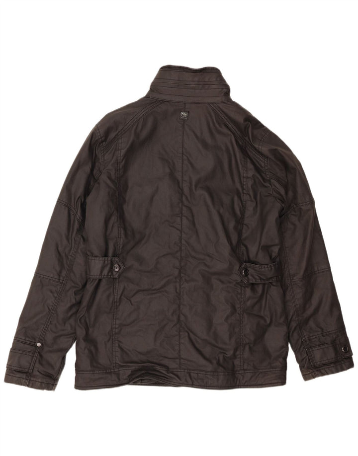 PULL & BEAR Ανδρικό Utility Μπουφάν UK 42 XL Μαύρο
