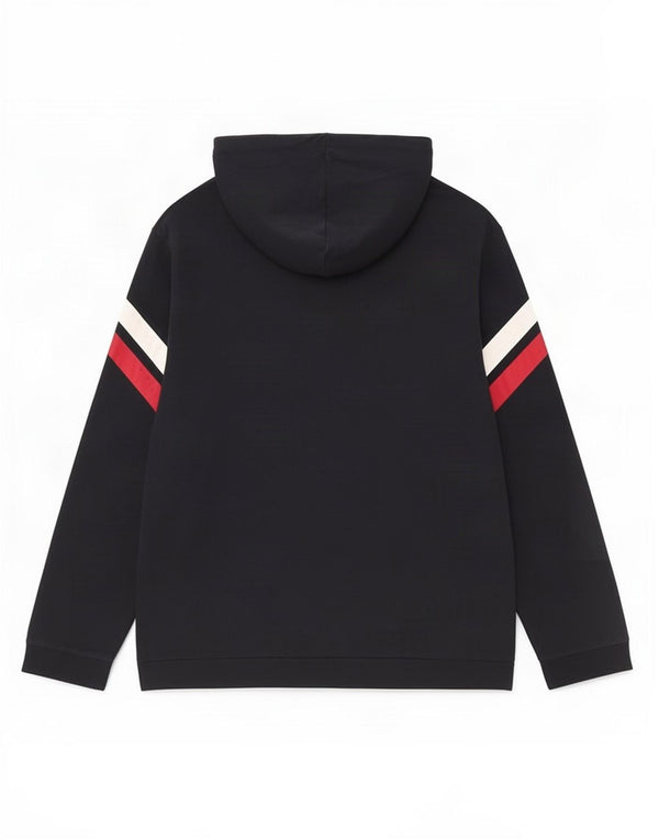 Ανδρικό Hugo Boss Graphic Hoodie Jumper 2XL Navy Blue Colorblock Βαμβακερό