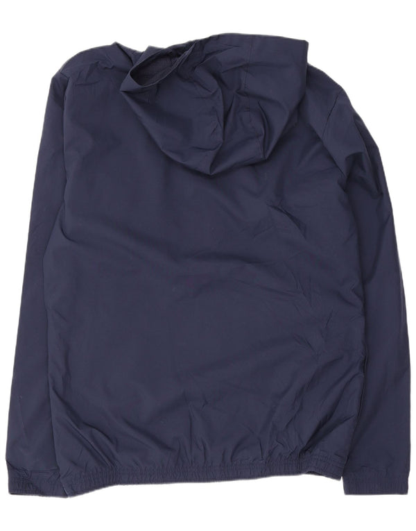 Puma Mens Box Hill FC Hooded Rain Jacket UK 38 Medium Navy Blue Polyester