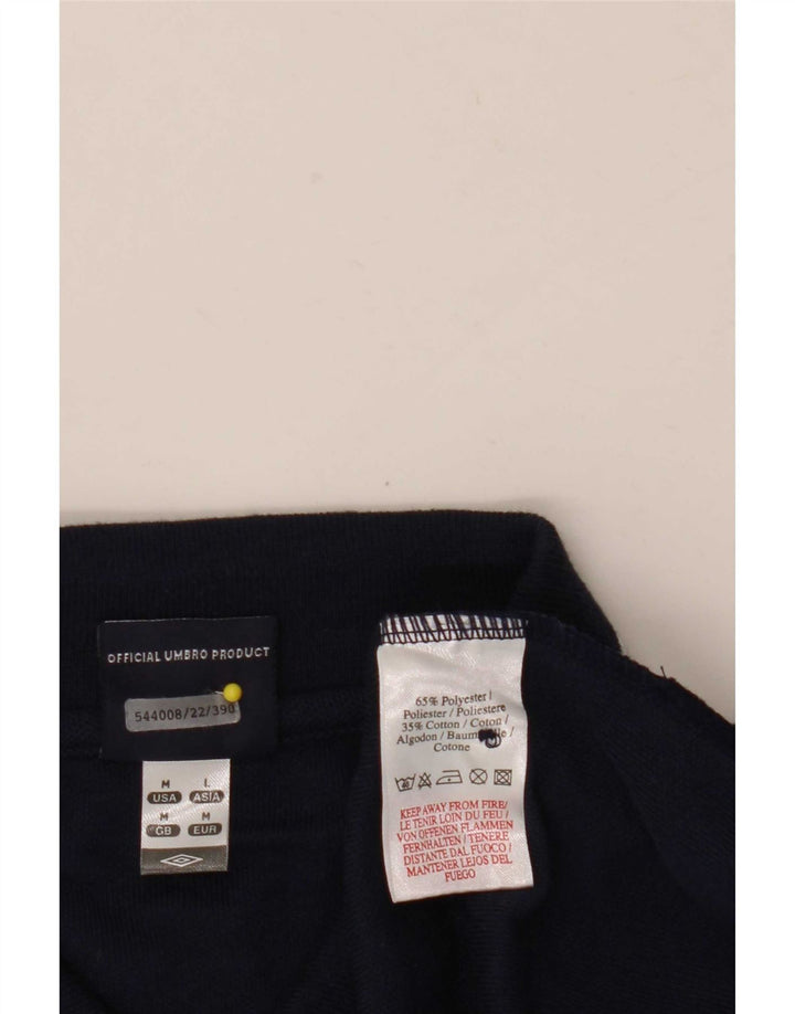 Ανδρικό πουκάμισο Umbro Polo Medium Navy Blue Polyester