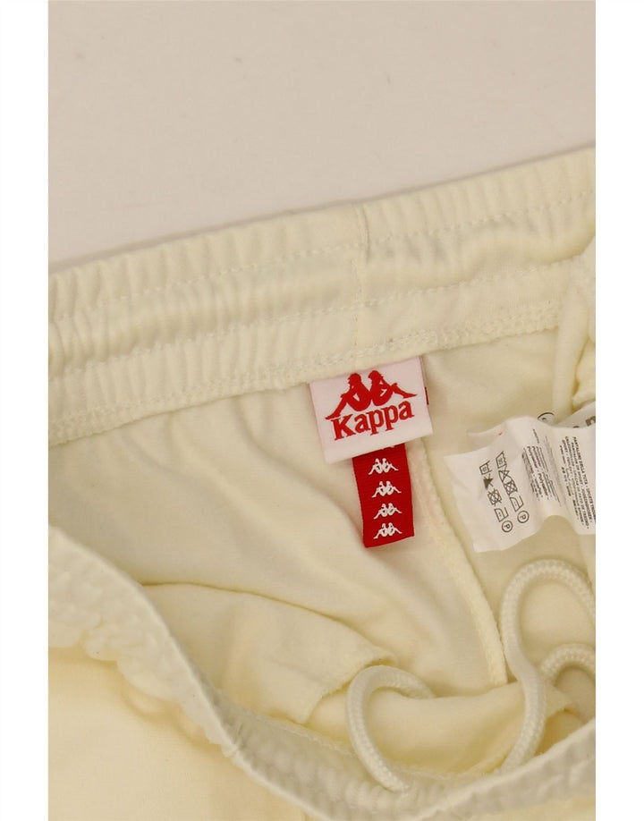 Ανδρική φόρμα γραφικής Kappa Παντελόνι Joggers XS Off White Polyester