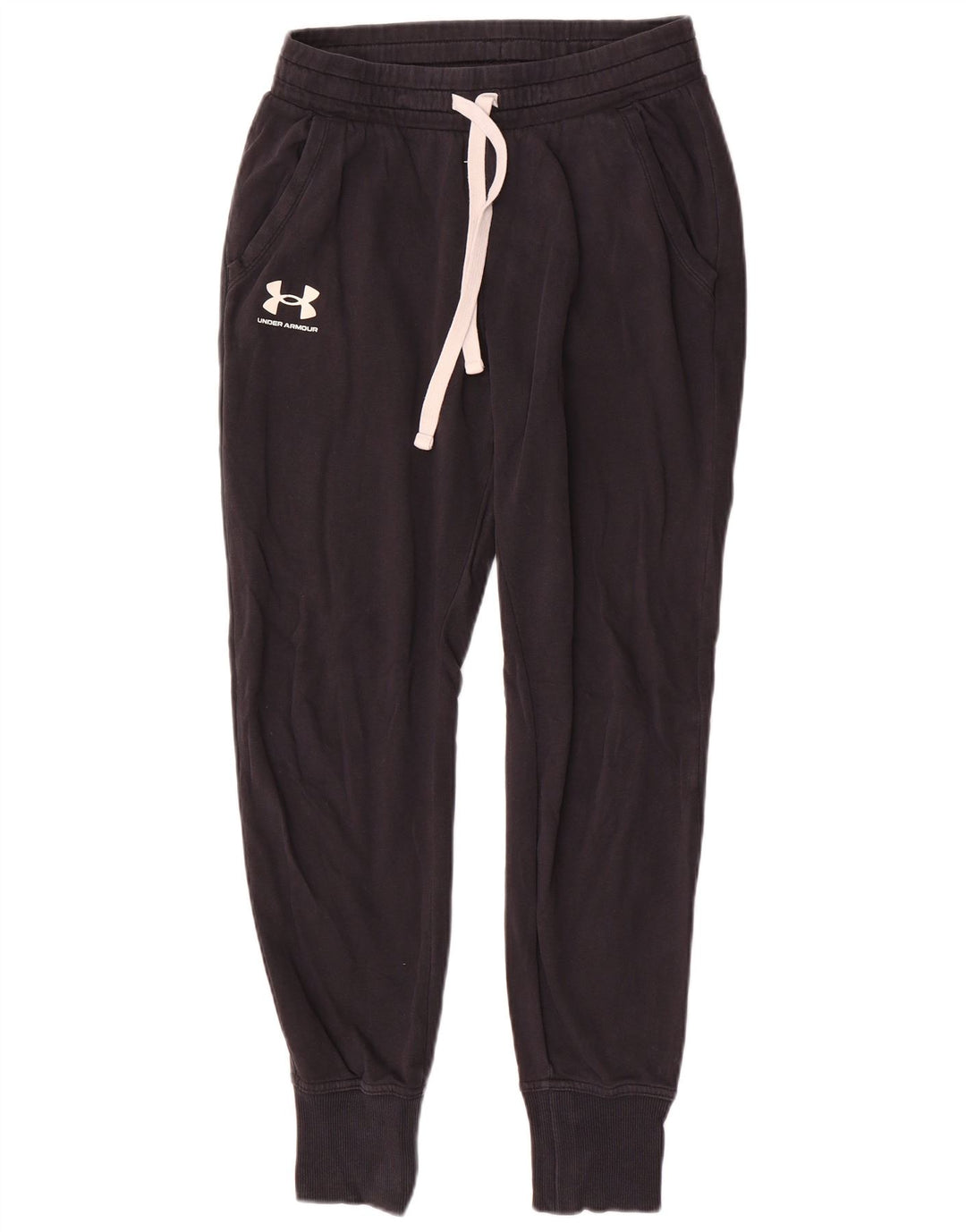 Under Armour Ανδρική αθλητική φόρμα Παντελόνι Joggers Μικρό μαύρο βαμβακερό