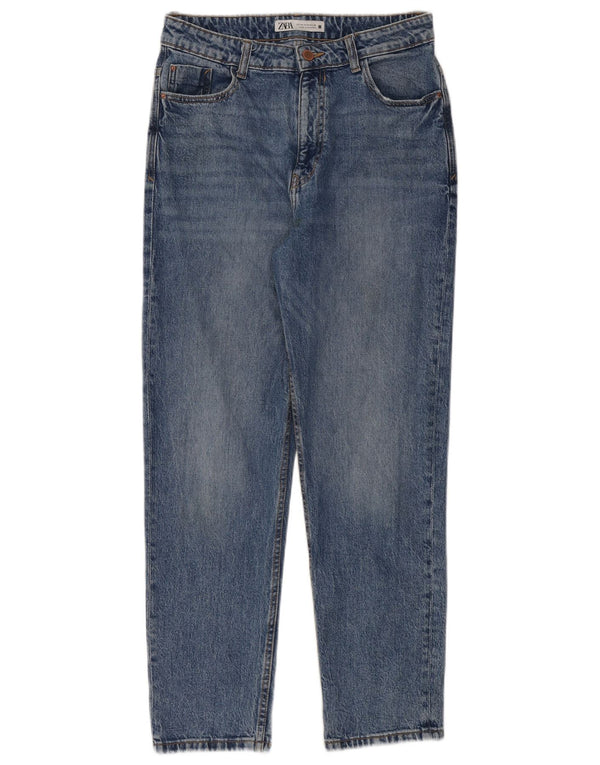 Zara Γυναικείο ψηλόμεσο τζιν EU 40 Medium W30 L28 Blue