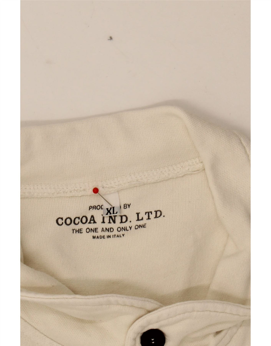 VINTAGE Mens Graphic T-Shirt Long Sleeve XL White Vintage Vintage and Second-Hand Vintage from Messina Hembry 
