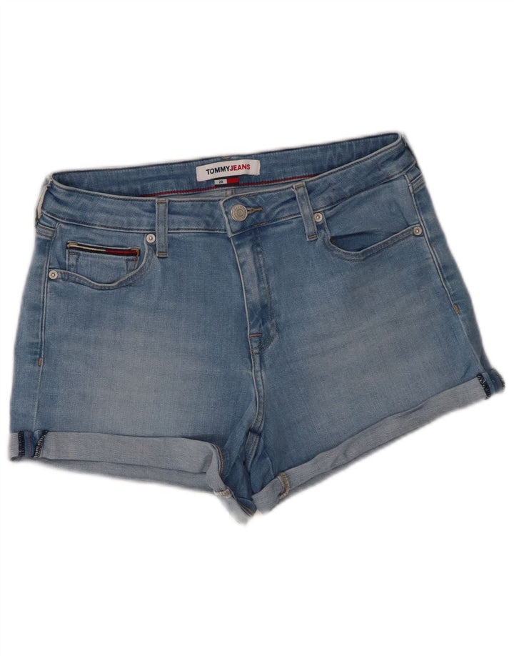 Γυναικείο τζιν σορτς Tommy Hilfiger W29 μεσαίο μπλε