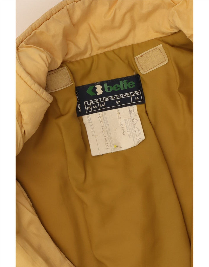 Γυναικείο μπουφάν Belfe & Belfe για σκι IT 48 XL Κίτρινο Courblock Βαμβακερό