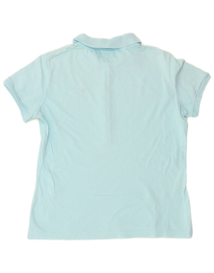 Γυναικείο μπλουζάκι πόλο LACOSTE, μέγεθος 48 XL, μπλε βαμβακερό