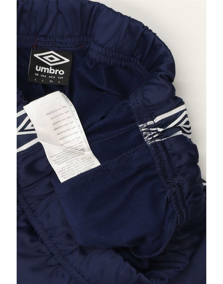 Ανδρική αθλητική φόρμα Umbro Graphic Παντελόνι Μεγάλο Navy Blue Geometric Polyester
