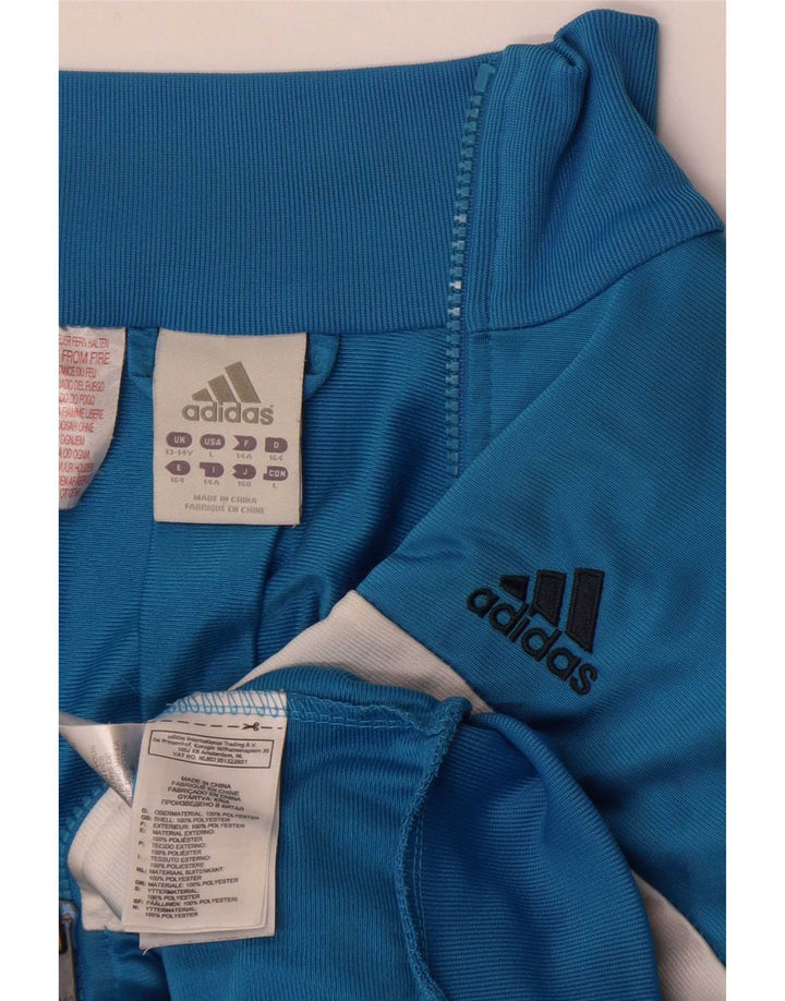 Adidas Boys αθλητική φόρμα 13-14 ετών Μπλε πολυεστέρας