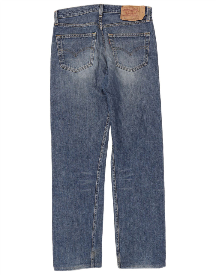 Levi's Mens 501 Straight Jeans W32 L34 Μπλε Βαμβακερό