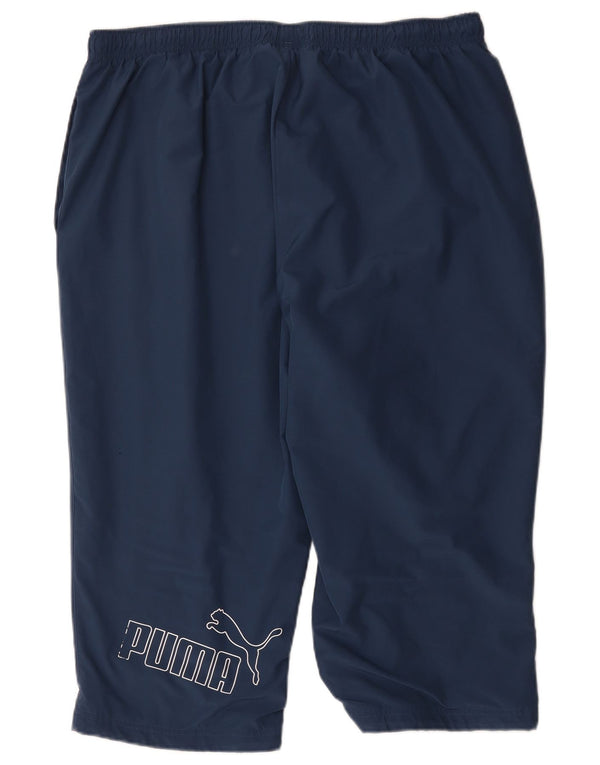 Ανδρική φόρμα φόρμας Puma Graphic Capri 2XL Navy Blue Polyester