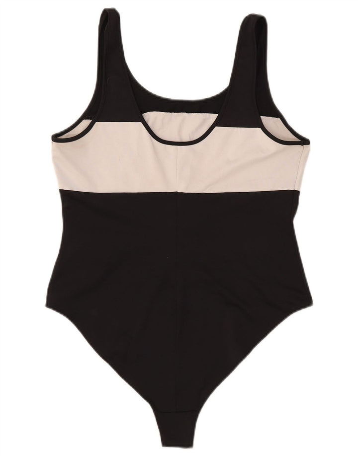 Γυναικείο γραφικό αμάνικο φόρμα LEVI'S UK 14 Large Black Colourblock