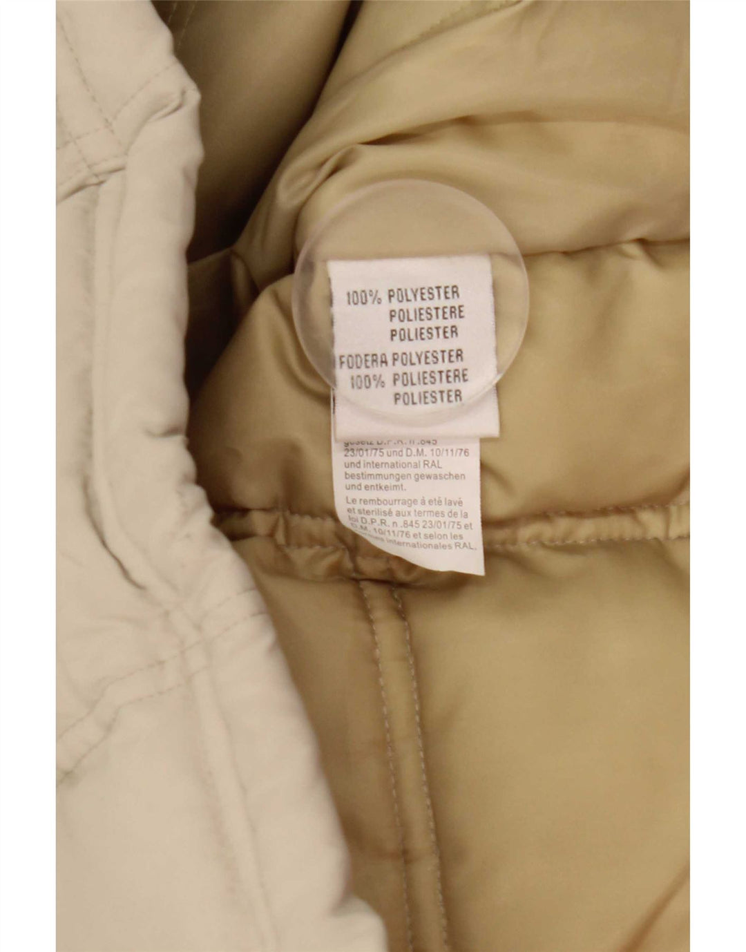 Wampum Ανδρικό μπουφάν με επένδυση UK 44 2XL Beige Polyester