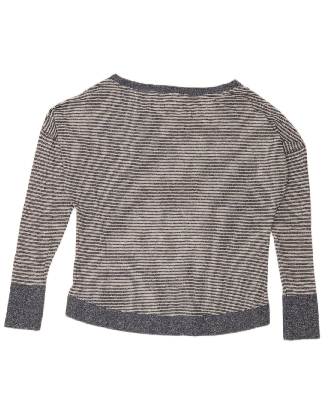 Superdry Γυναικεία Μπλούζα Oversized Μπλούζα UK 16 Μεγάλο Βαμβακερό μπλε ριγέ