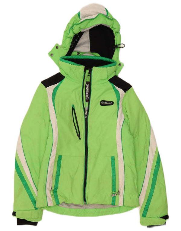 Colmar Γυναικείο μπουφάν σκι με κουκούλα IT 40 XS Green Colourblock