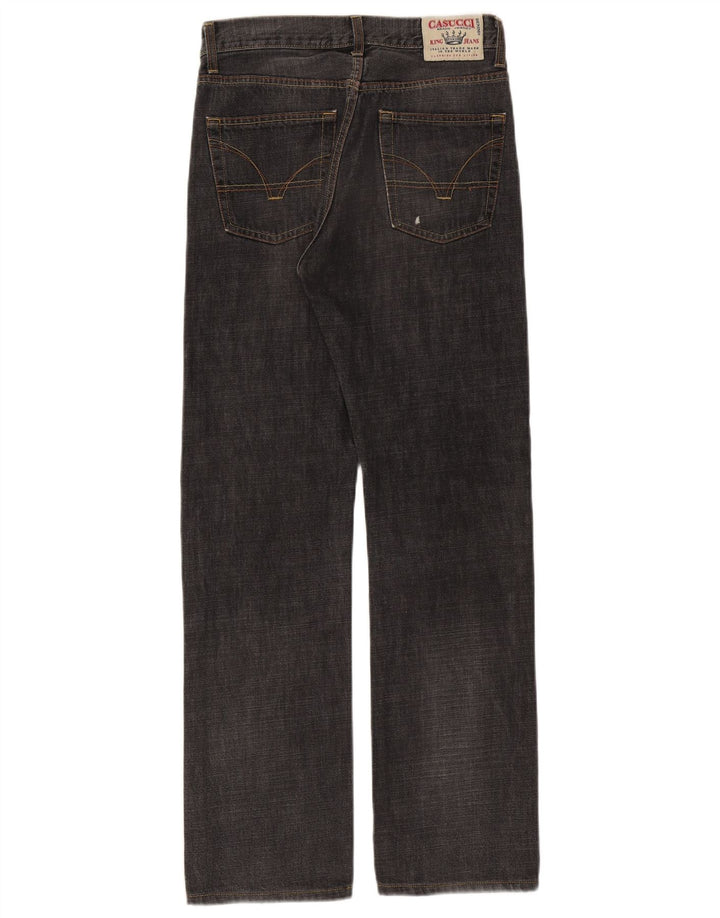 Ανδρικό τζιν Casucci Straight IT 46 Small W32 L31 Μαύρο Βαμβακερό