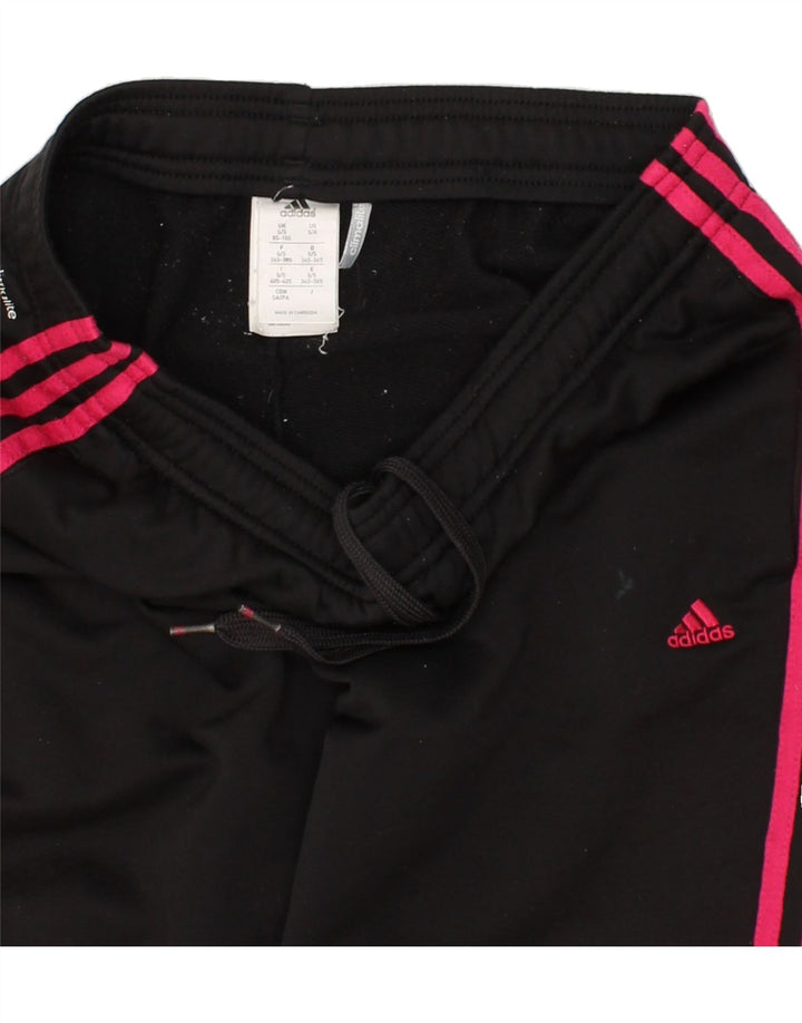 Γυναικεία αθλητική φόρμα ADIDAS Climalite UK 8/10 Small Black Polyester