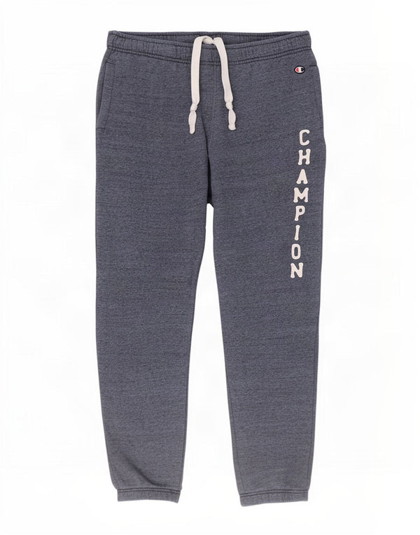 Champion Ανδρικά γραφικά αθλητικά παντελόνια Joggers Large Navy Blue Flecked