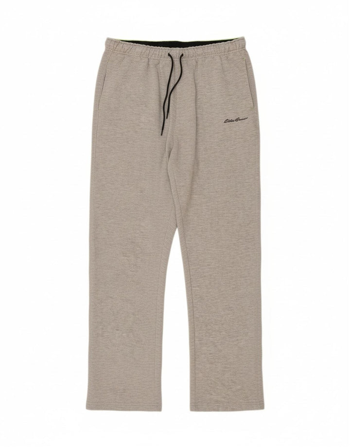 EDDIE BAUER Womens Tracksuit Trousers UK 18 XL  Grey Rayon Vintage Eddie Bauer and Second-Hand Eddie Bauer from Messina Hembry 