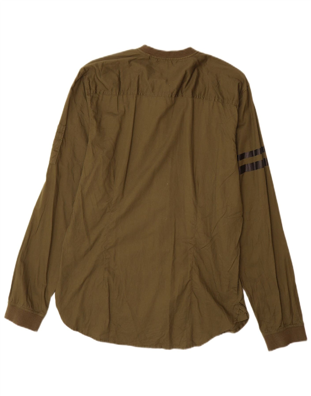 BLACK SQUAD Ανδρικό πουκάμισο Slim Fit Medium Khaki