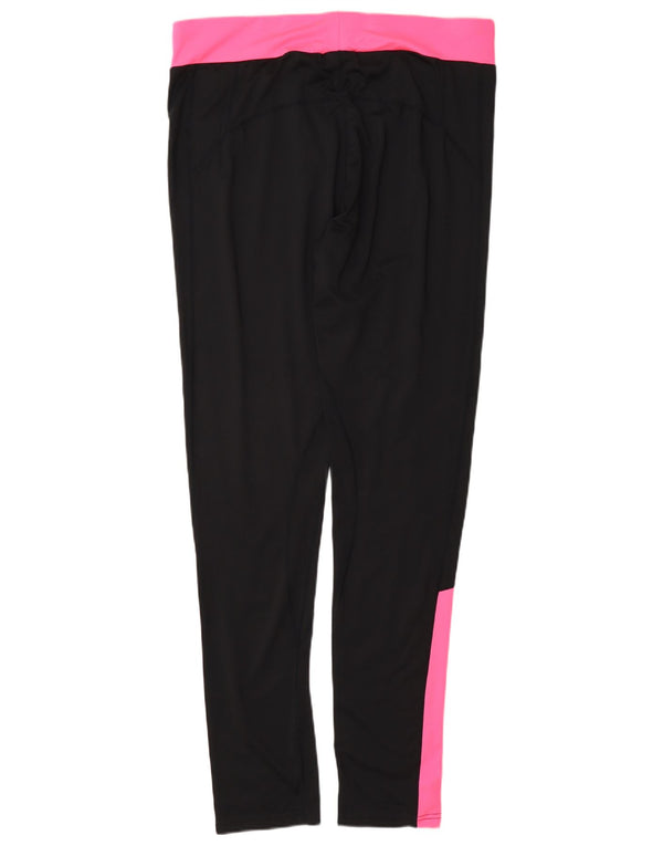 Ellesse Γυναικεία Κολάν UK 16 Large Black Colourblock Πολυεστέρας