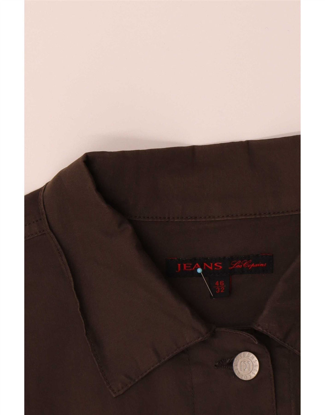 Les Copains Γυναικείο Bomber Jacket IT 46 Large Brown Βαμβακερό