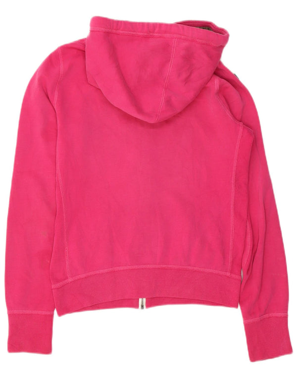Γυναικείο πουλόβερ με κουκούλα με φερμουάρ Abercrombie & Fitch UK 14 Medium Pink