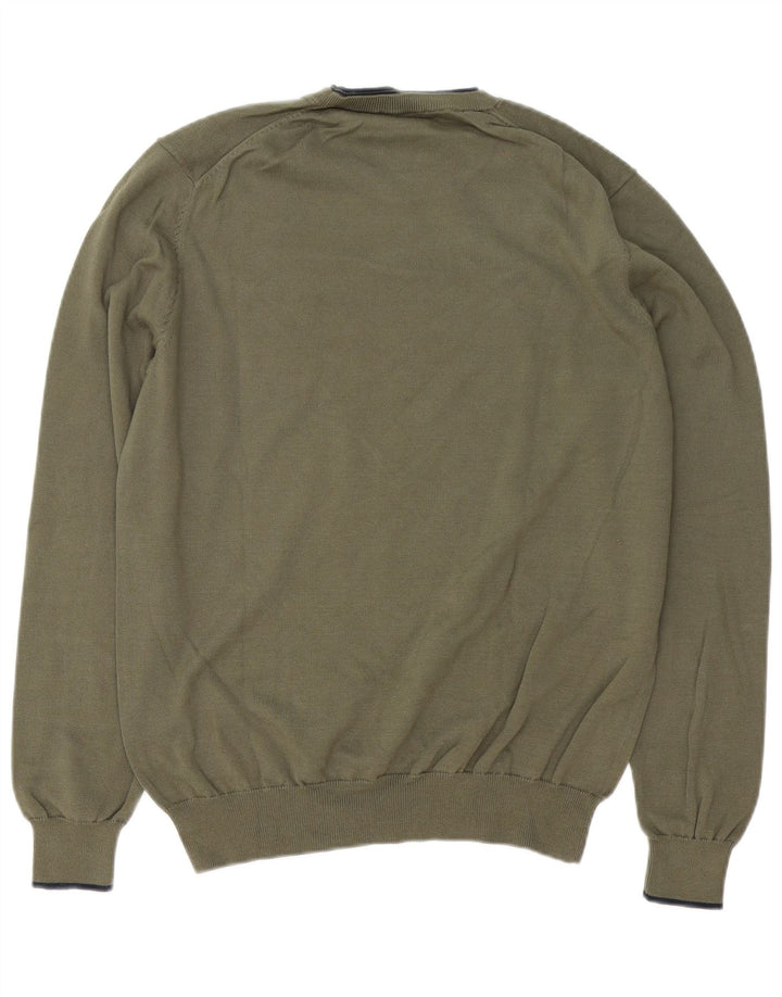 Ανδρικό πουλόβερ North Sails Crew Neck Jumper Μεσαίο βαμβακερό χακί