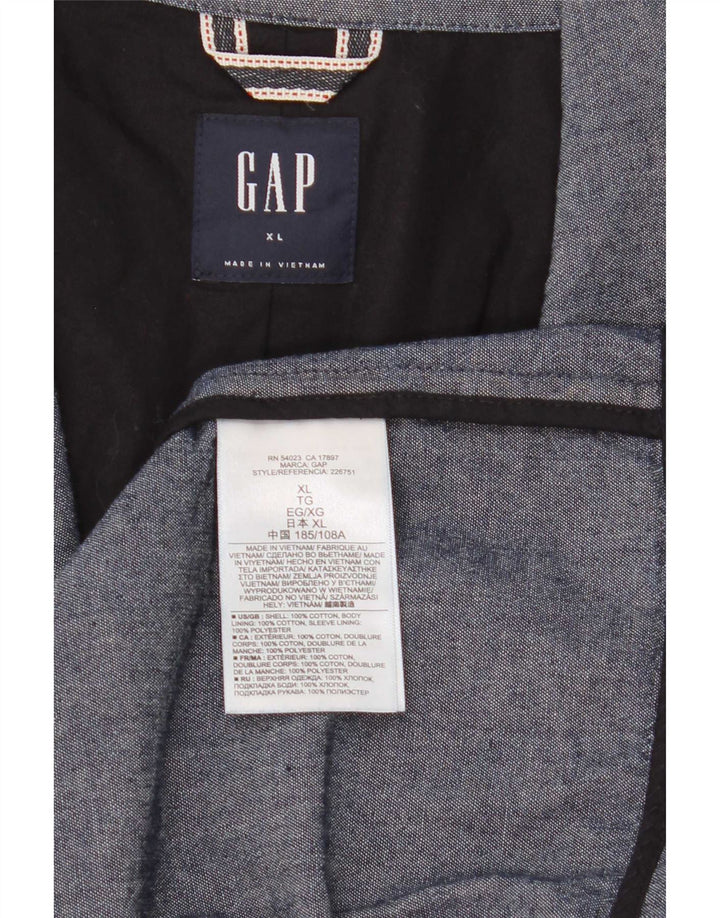 Ανδρικό μπουφάν Gap 2 Button Blazer UK 42 XL Navy Blue Cotton