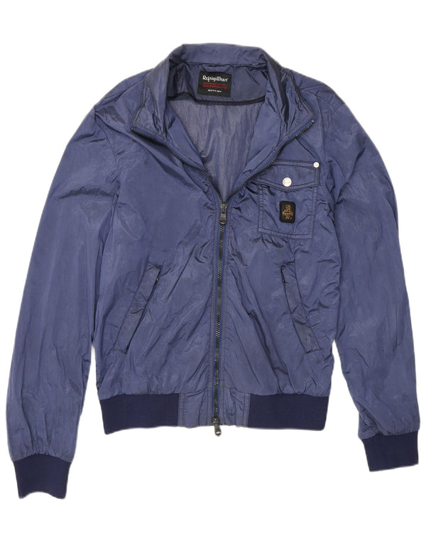 Ανδρικό μπουφάν Refrigiwear Bomber IT 46 Small Blue Colourblock Polyamide