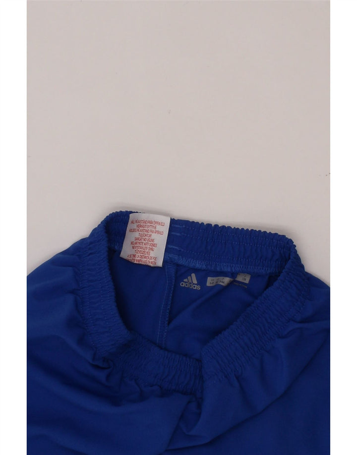 Αθλητικό σορτς ράγκμπι ADIDAS Boys Leinster 5-6 ετών μπλε πολυεστέρα