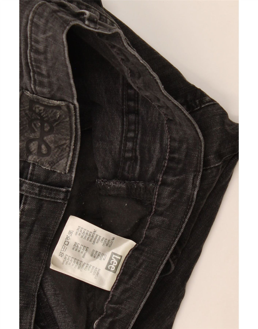 Lee Mens Blake Straight Jeans W33 L30 Γκρι βαμβακερό