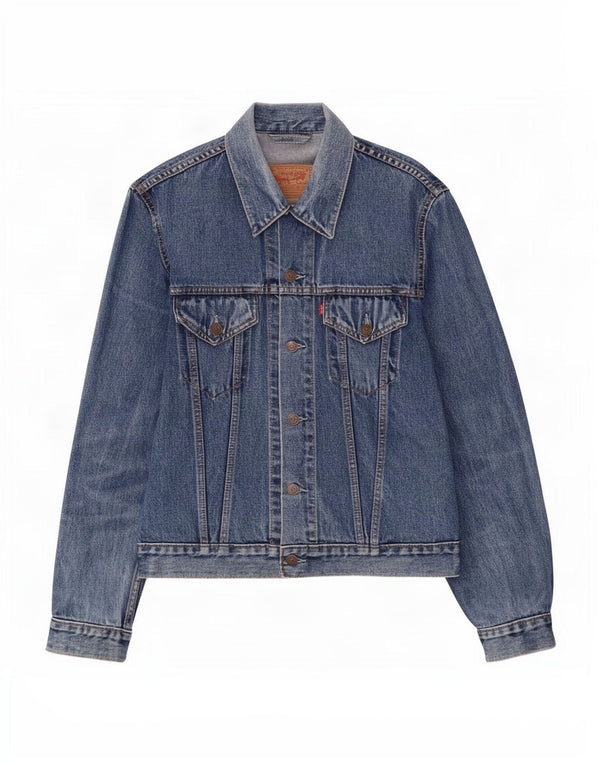 Ανδρικό τζιν μπουφάν Levi's UK 40 μεγάλο μπλε βαμβακερό