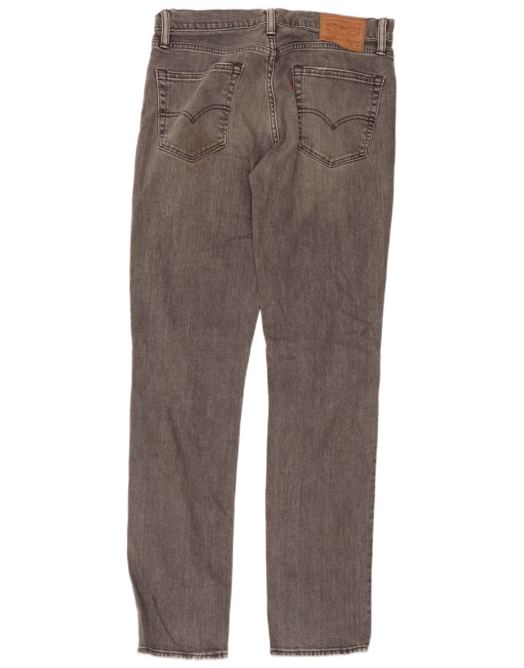 Levi's Mens 511 Slim Jeans W32 L34 Γκρι βαμβακερό