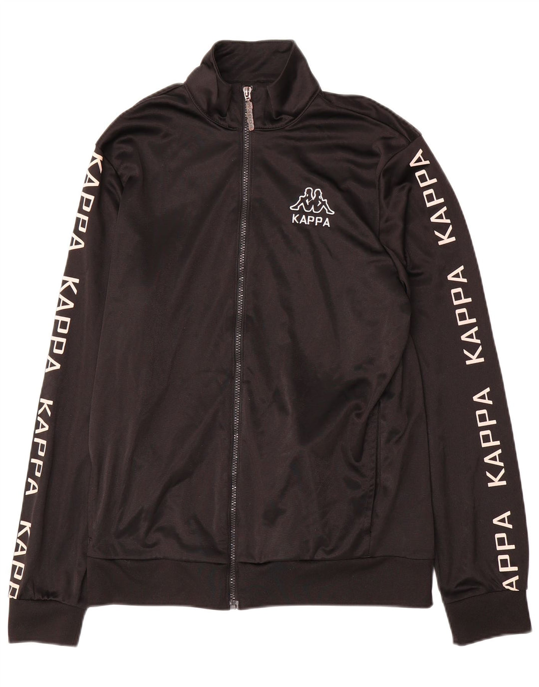 Ανδρική φόρμα με γραφικό φόρμα Kappa Top Jacket Large Black Polyester Sports