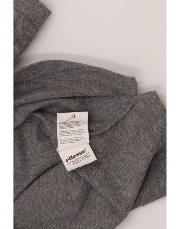 Ellesse Ανδρικό Πόλο Μπλουζάκι 2XL Γκρι βαμβακερό