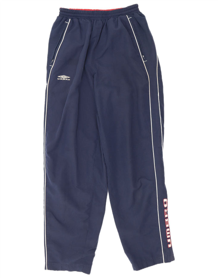 Ανδρική φόρμα Umbro Graphic Παντελόνι Joggers Small Navy Blue Polyester