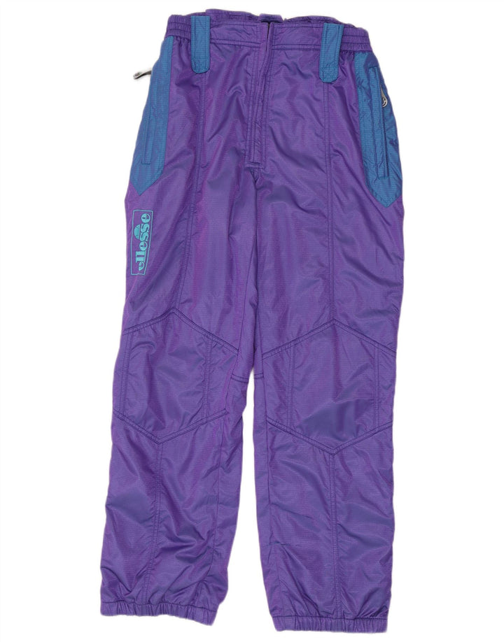 Ανδρικό γραφικό παντελόνι σκι Ellesse IT 52 Large Purple Colourblock Polyester