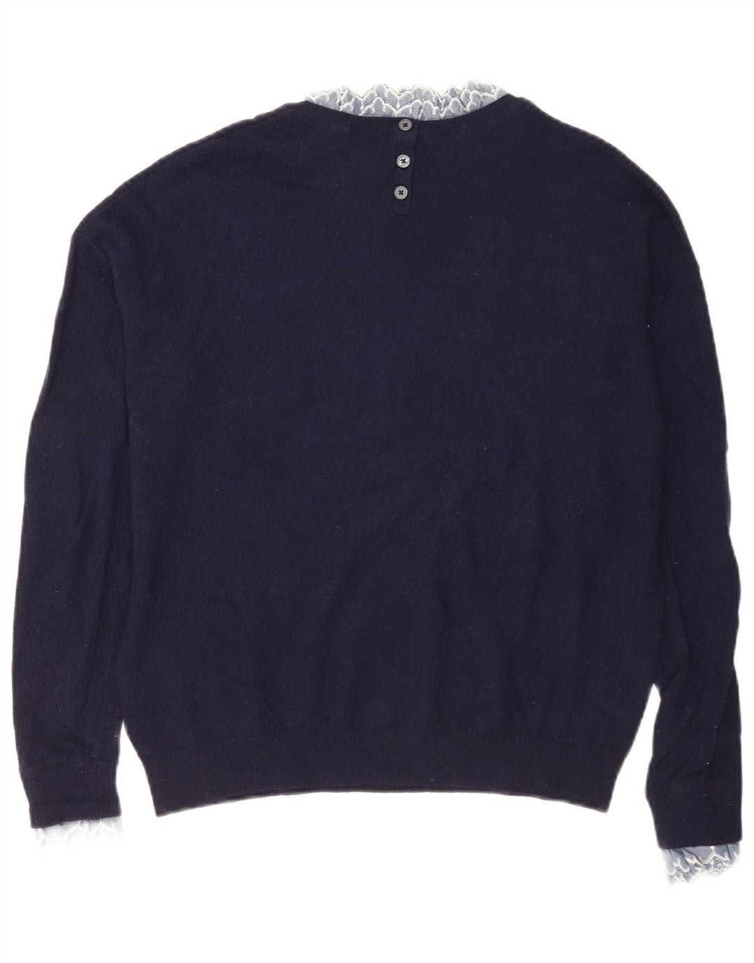 Γυναικείο πουλόβερ με λαιμό χελώνα Boden UK 10 Small Navy Blue