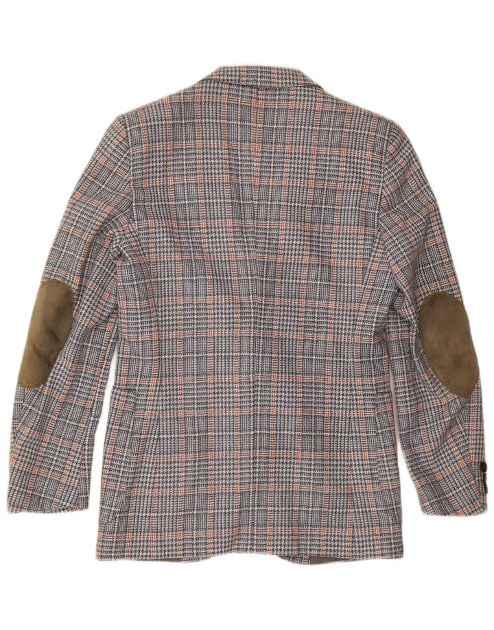 Vintage Ανδρικό σακάκι με 2 κουμπιά σακάκι UK 36 Small Grey Check
