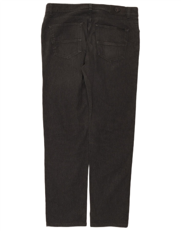 Ανδρικό τζιν Trussardi ίσιο W37 L31 Γκρι βαμβακερό