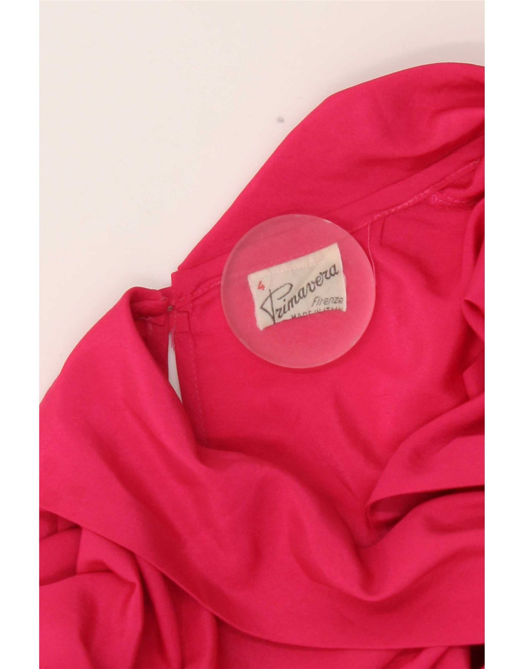 Primavera Firenze γυναικείο παπιγιόν Oversized μπλούζα τοπ UK 16 Large Pink