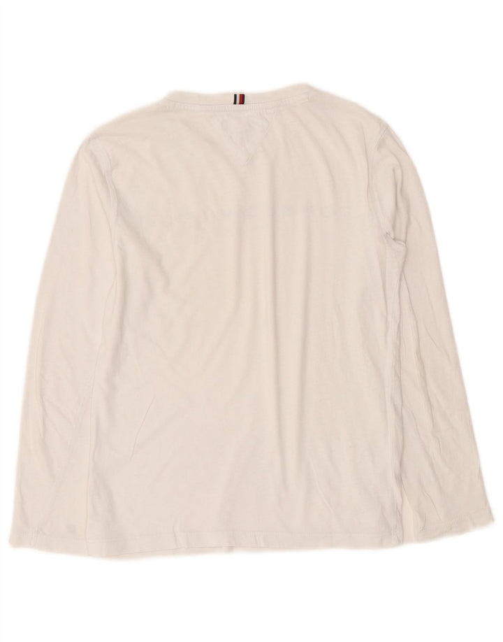 Tommy Hilfiger Boys Graphic Top Μακρυμάνικο 11-12 ετών Λευκό